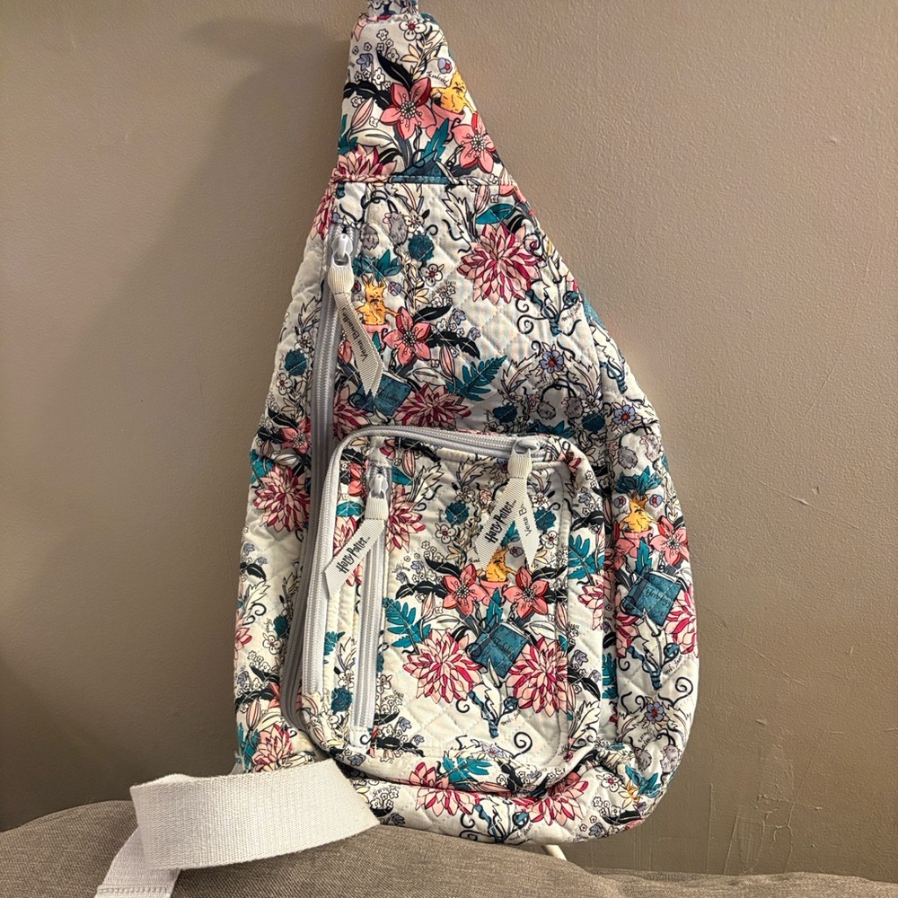 Like New - Vera Bradley + Harry Potter Herbology Sling Backpack